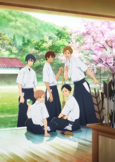 Цурунэ: Клуб стрельбы из лука школы Кадзэмай / Tsurune: Kazemai Koukou Kyuudou Bu [1 сезон: 13 серий из 13] / (2018/WEBRip) 720p / Anilibria