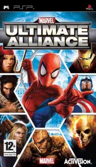 Marvel Ultimate Alliance (2006/FULL/CSO/RUS) / PSP