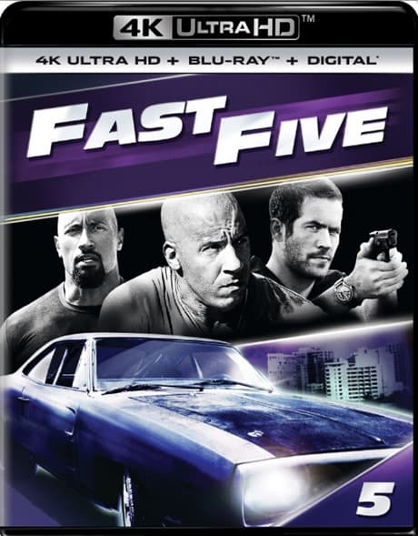 Форсаж 5 / Fast Five (2011/Blu-Ray) 2160p | UHD | 4K | HDR | Театральная версия