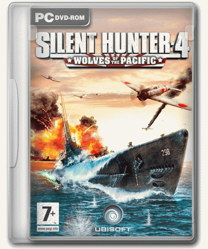 Silent Hunter 4: Wolves of the Pacific (2007/PC/RUS) / Лицензия