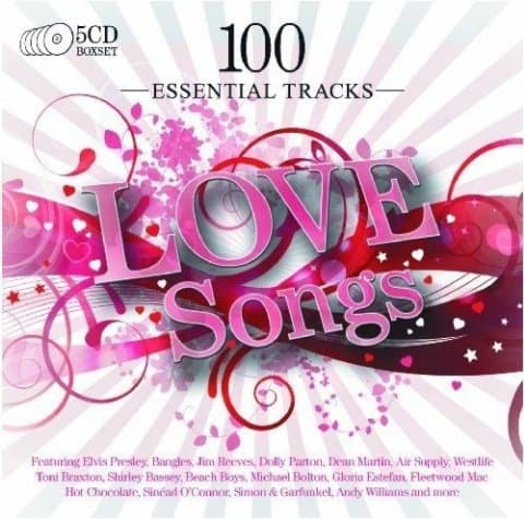 VA - 100 Essential Tracks: Love Songs [5CD] / (2010/MP3)