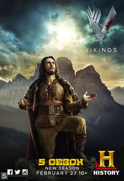 Викинги / Vikings [5 сезон: 20 серий из 20] / (2017-2018/WEB-DLRip) / LostFilm