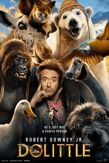 Удивительное путешествие доктора Дулиттла / Dolittle (2020/HDRip) | HDrezka Studio