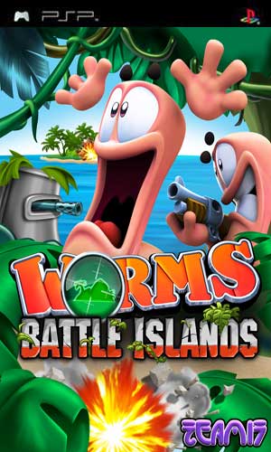 Worms: Battle Islands (2010/FULL/CSO/ENG) / PSP