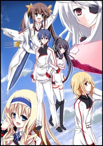 Необъятные небеса / IS: Infinite Stratos [1-2 сезоны + OVA] / (2011-2013/BDRip) | Anilibria