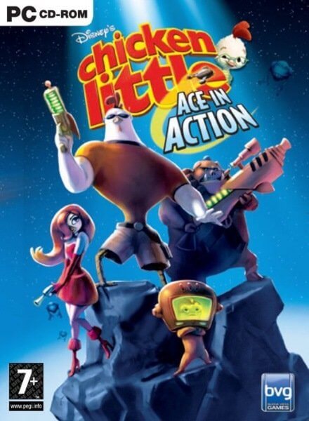 Цыплёнок Цыпа: Герои Галактики / Disney's Chicken Little: Ace in Action (2007/PC/RUS) / RePack от Yaroslav98