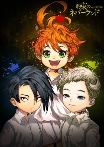 Обещанный Неверленд / Yakusoku no Neverland / The Promised Neverland [1 сезон: 12 серий из 12] / (2019/WEBRip) 1080p | AniLibria, Kansai, StudioBand