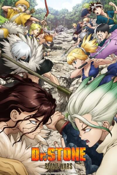 Доктор Стоун / Dr. Stone [2 сезон: 11 серий из 11] / (2021/WEBRip) 1080p / NewComers