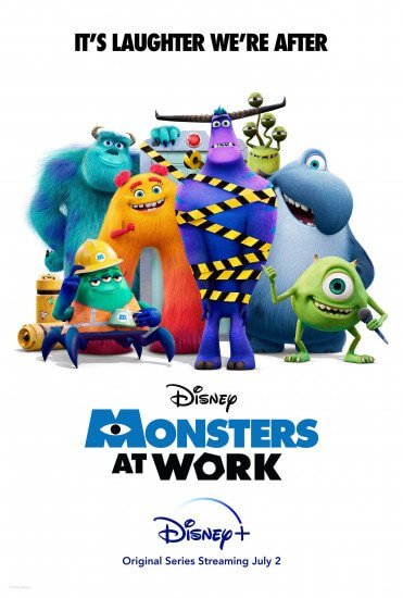 Монстры за работой / Monsters at Work [1 сезон: 10 серий из 10] / (2021/WEB-DL) 1080p | TVShows