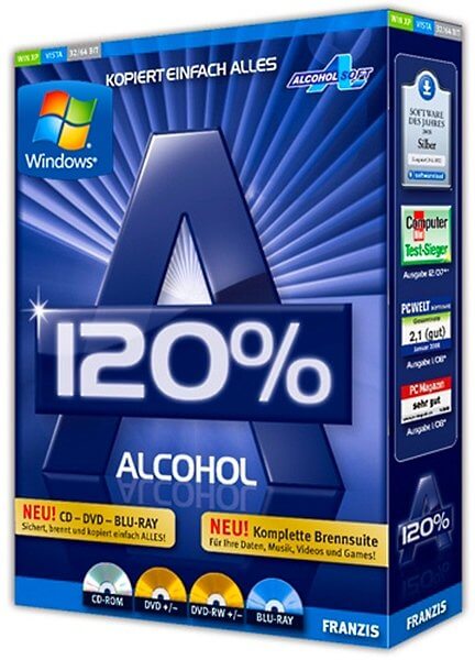 Alcohol 120% 2.0.3.6850 Retail (2014/PC/RUS) / RePack by D!akov