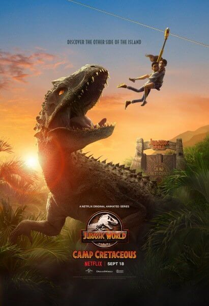Мир Юрского периода: Лагерь Мелового периода / Jurassic World: Camp Cretaceous [1 сезон: 8 серий из 8] / (2020/WEB-DL) 1080p