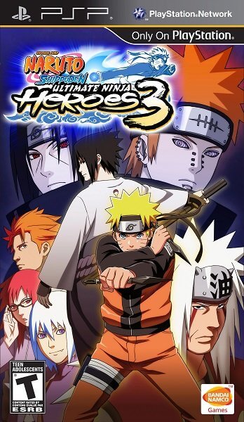 Naruto Shippuden: Ultimate Ninja Heroes 3 (2010/ENG/PSP/ISO)