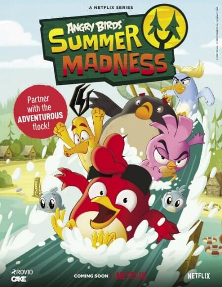 Angry Birds: Летнее безумие / Angry Birds: Summer Madness [1 сезон: 16 серий из 16] / (2022/WEB-DL) 1080p | Iyuno-SDI Group